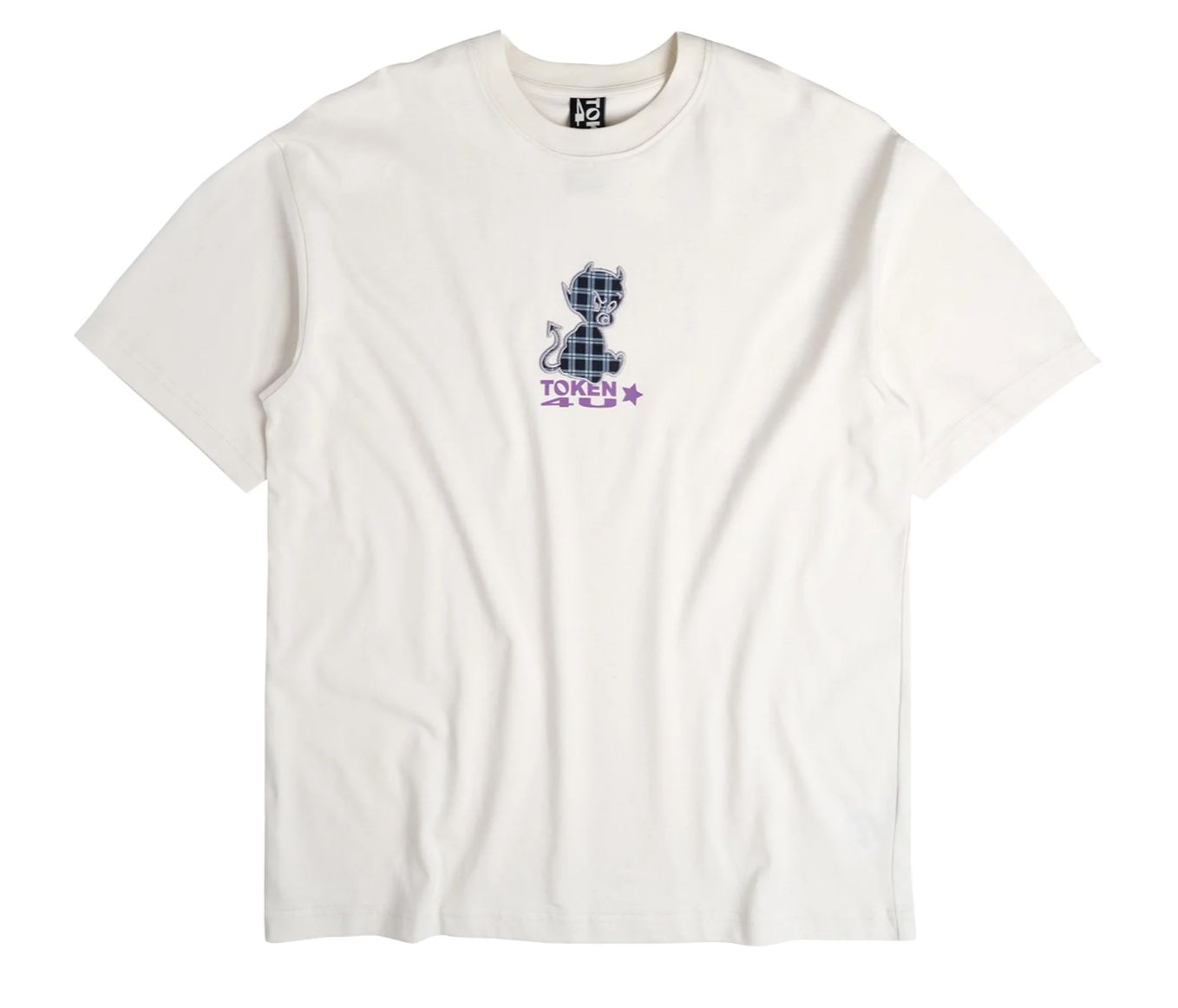 TOKEN TOKEN Plaid Baby Devil Tee
