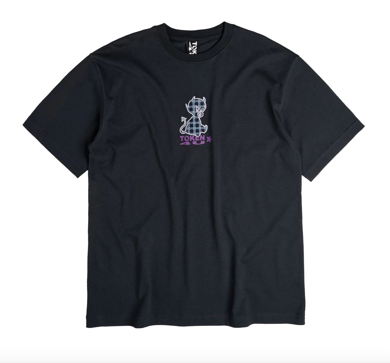 TOKEN TOKEN Plaid Baby Devil Tee