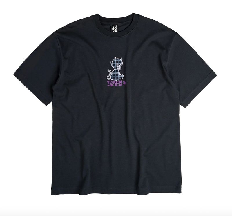 TOKEN TOKEN Plaid Baby Devil Tee