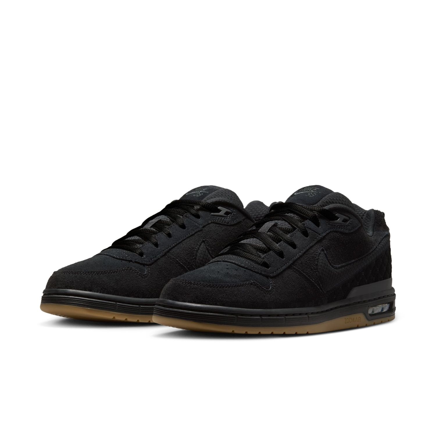 NIKE SB ZOOM AIR PAUL RODRIGUEZ LOW BLACK/BLACK-BLACK-GUM LIGHT BROWN IQ6827-001