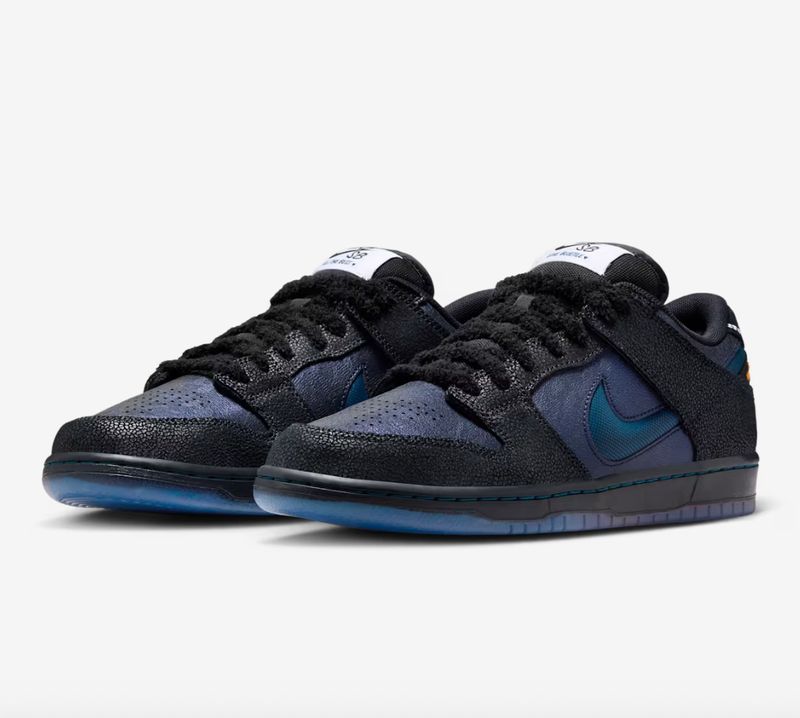 Nike SB Dunk Low x Bluetile Black/marina-white-campfire Orange IQ1323-001