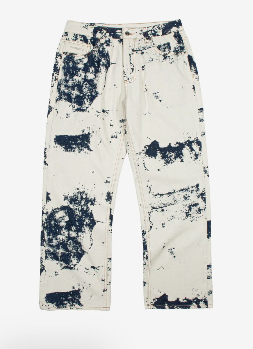 WASTED JEAN MANC BLEACHED