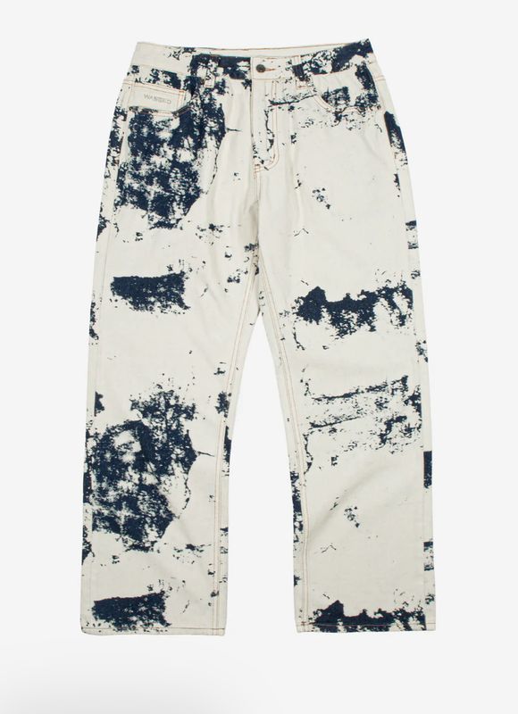 WASTED JEAN MANC BLEACHED