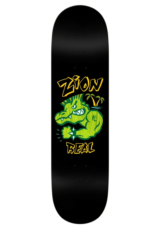 Real - Zion Bad Gator Heavyweight BLK Deck - 8.5