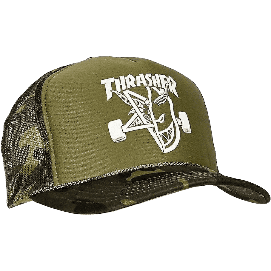 THRASHER X SPITFIRE CAP CAMO