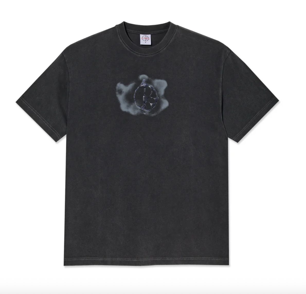 POLAR TEE | METAL LOGO - SILVER BLACK