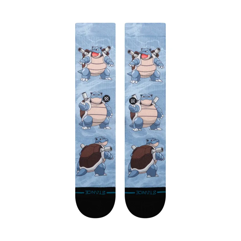 POKÉMON X STANCE BLASTOISE CREW SOCKS