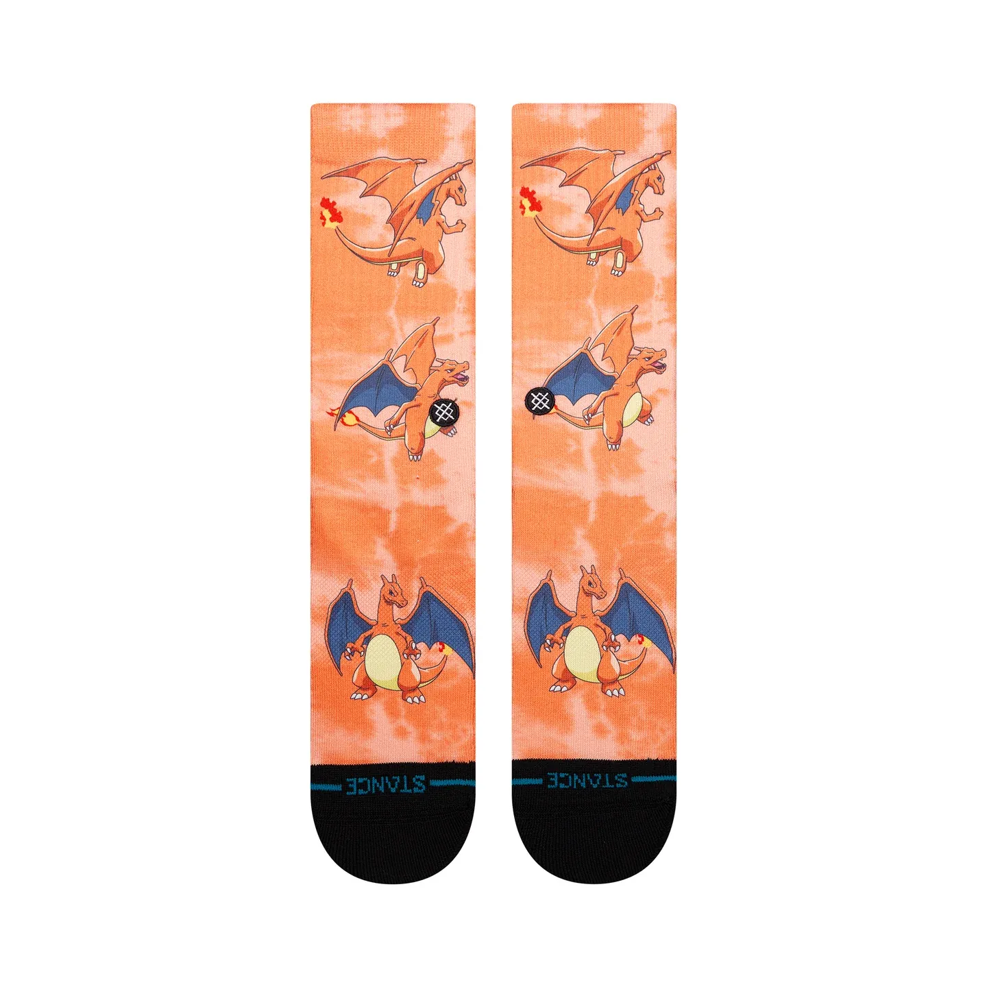 POKÉMON X STANCE CHARIZARD CREW SOCKS