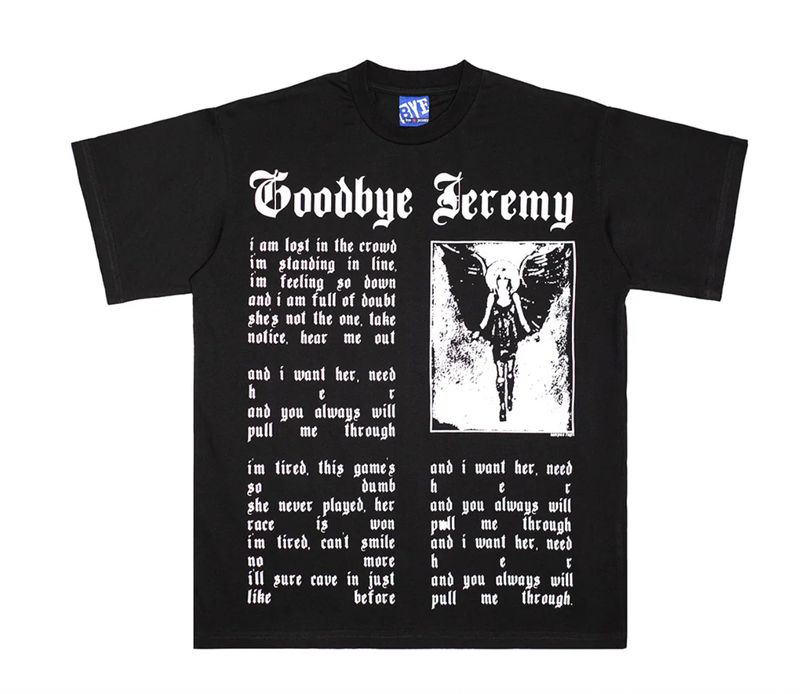 Bye Jeremy Angela T-Shirt Black