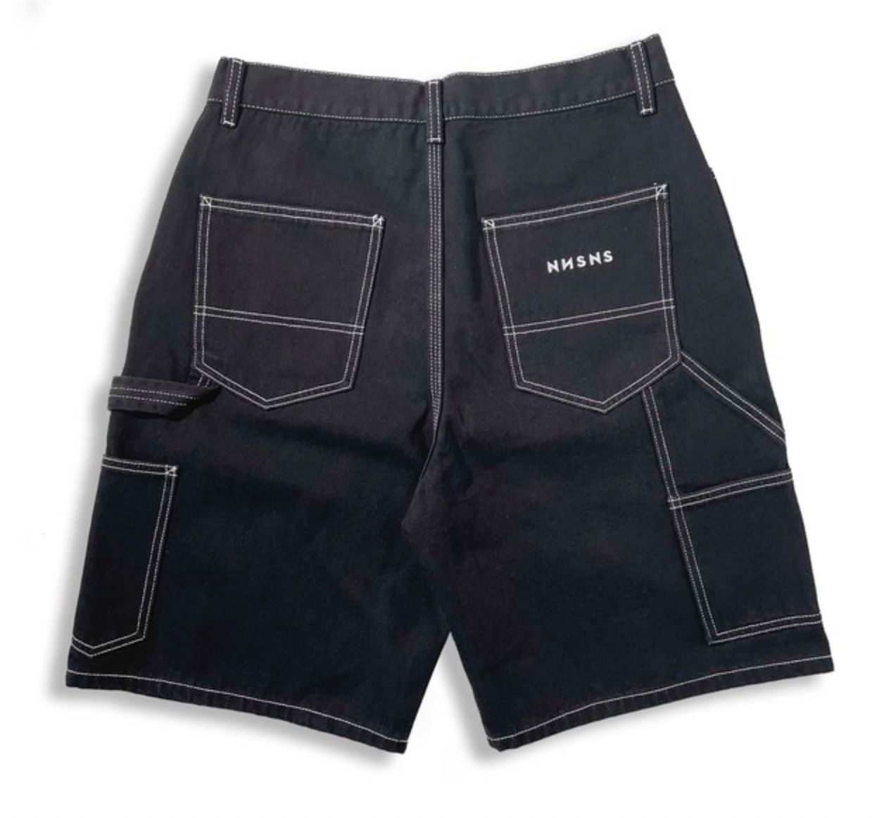NONSENSE SHORT YETI STITCHING WHITE