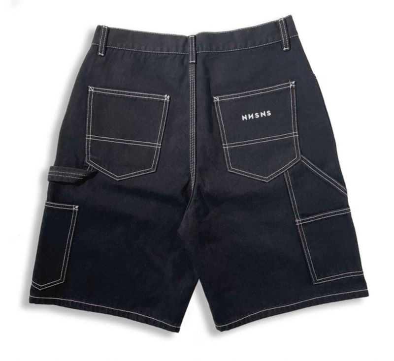 NONSENSE SHORT YETI STITCHING WHITE