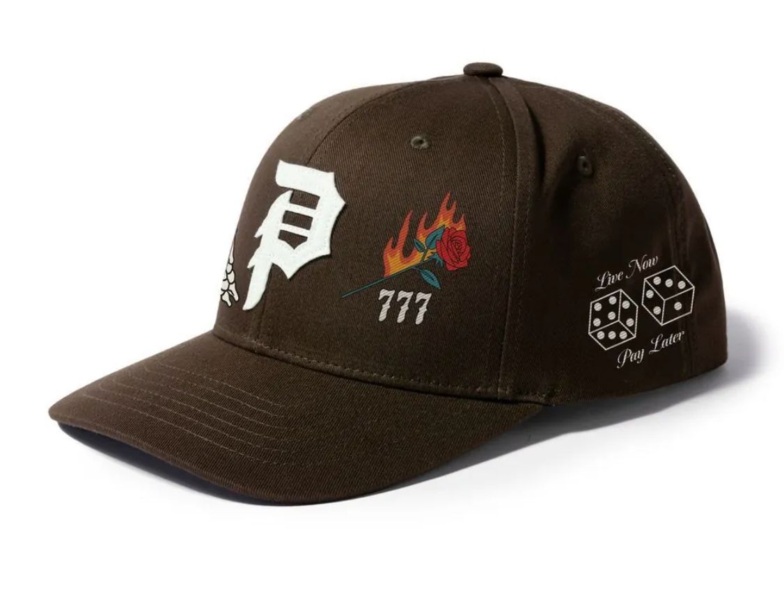 Primitive Blackjack Snapback Brown