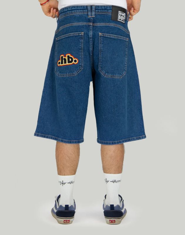 X-TRA MONSTER RETRO .HB. DENIM WASHED BLUE