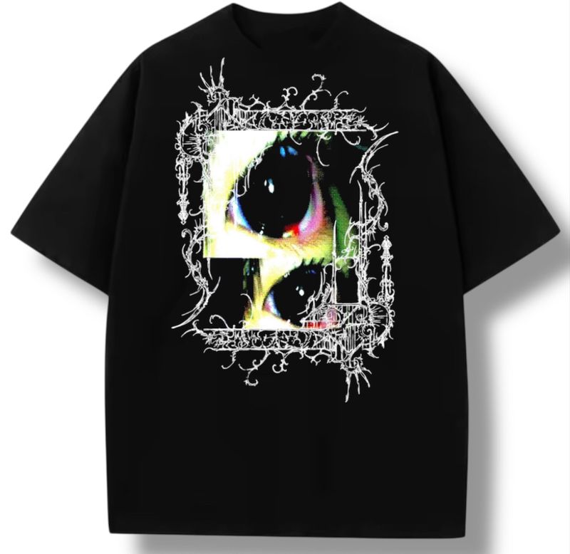 DIGITAL TEE BLACK EYES