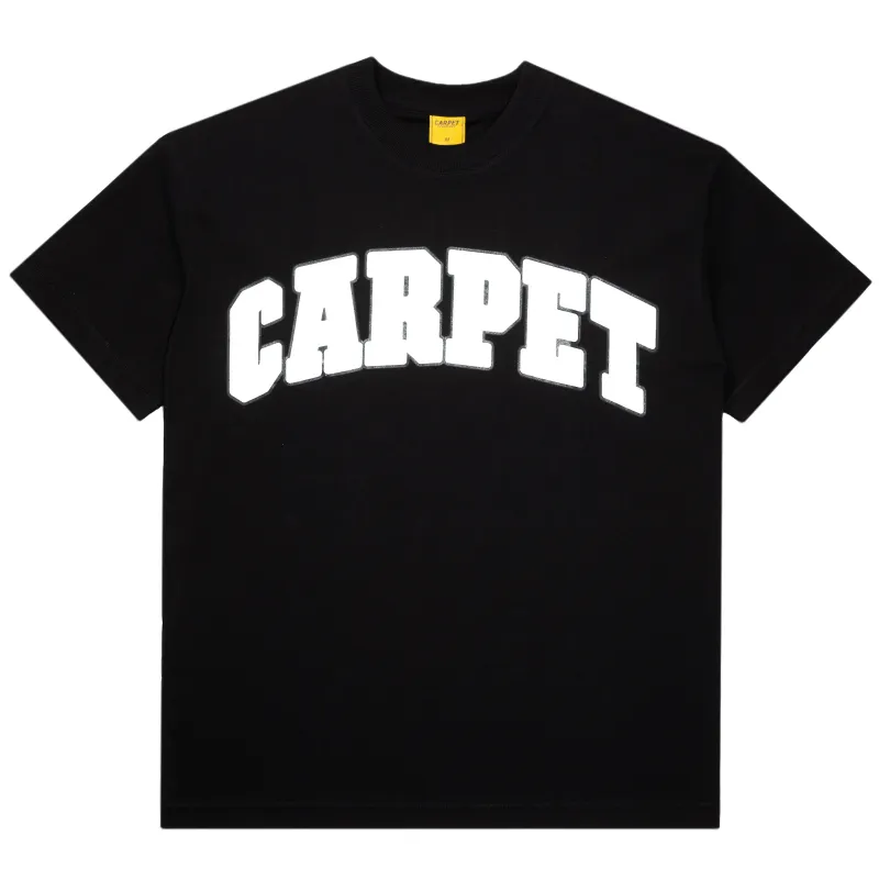 Carpet Company Varsity T-Shirt Black