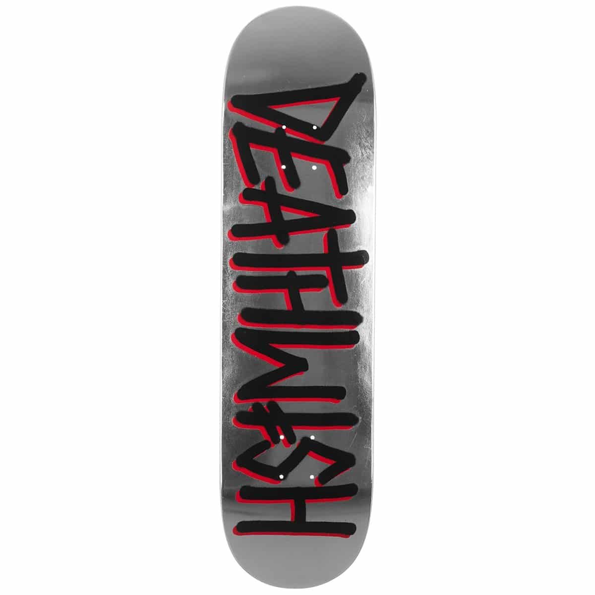 Deathwish Deathspray Black Silver Foil Deck 8.25″