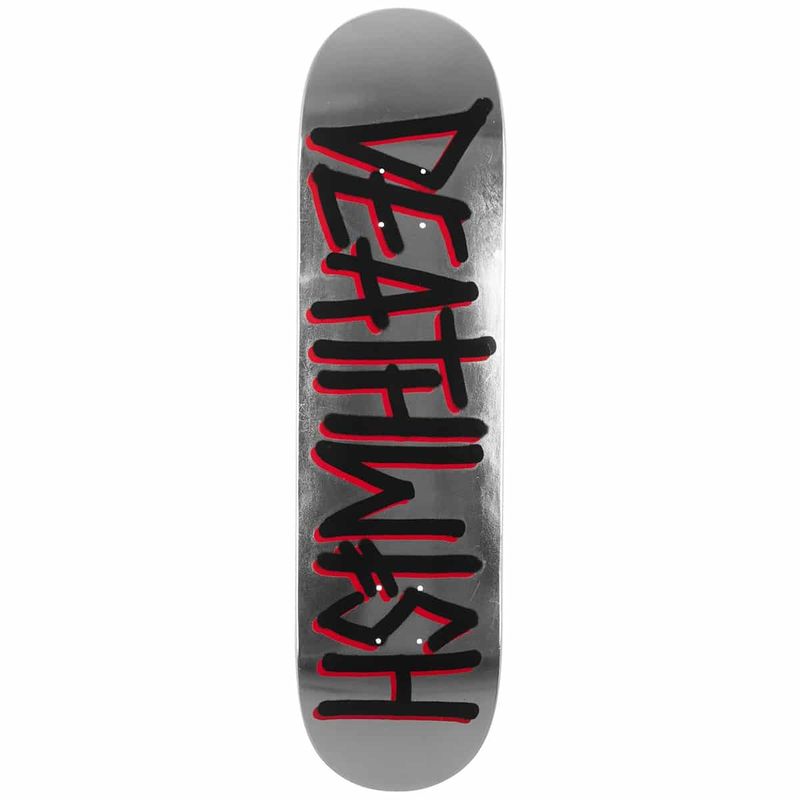 Deathwish Deathspray Black Silver Foil Deck 8.25″