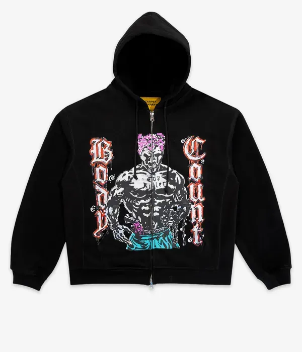 CARPET COMPANY BODY COUNT ZIP-SWEATSHIRT