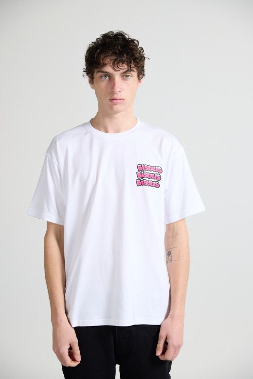 BISOUS t-shirt Tony White