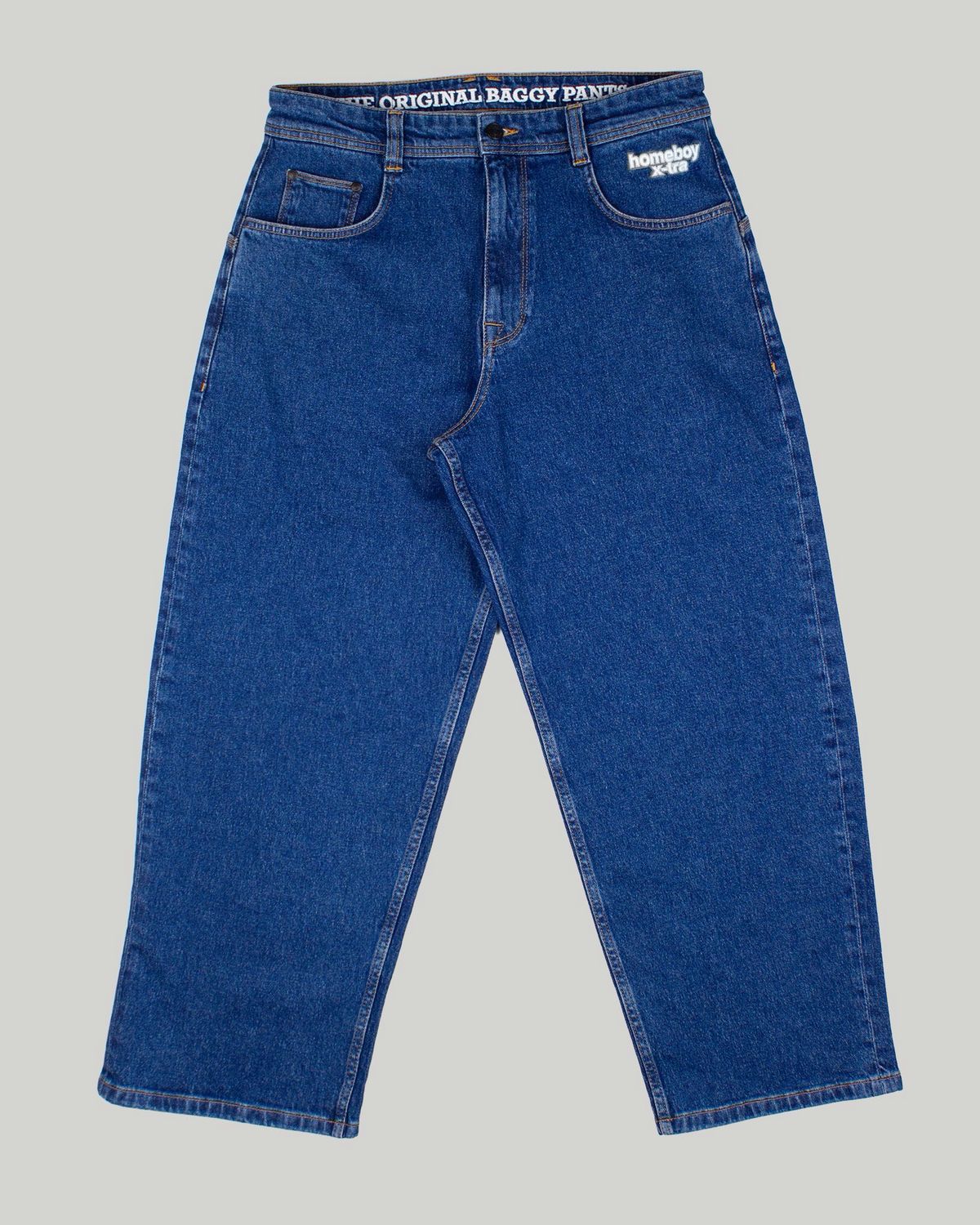 HOME BOY X-TRA MONSTER 3D GOTHIC WASHED BLUE