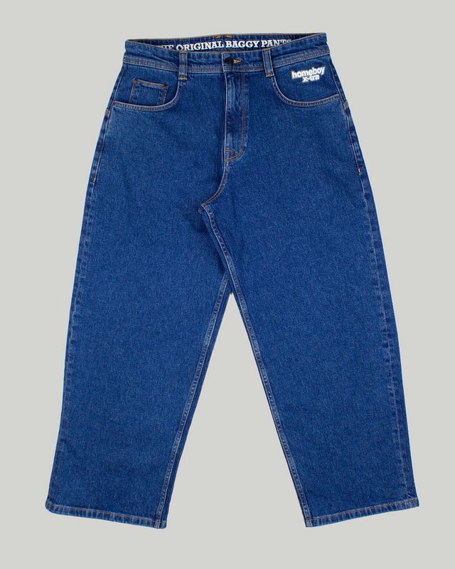 HOME BOY X-TRA MONSTER 3D GOTHIC WASHED BLUE