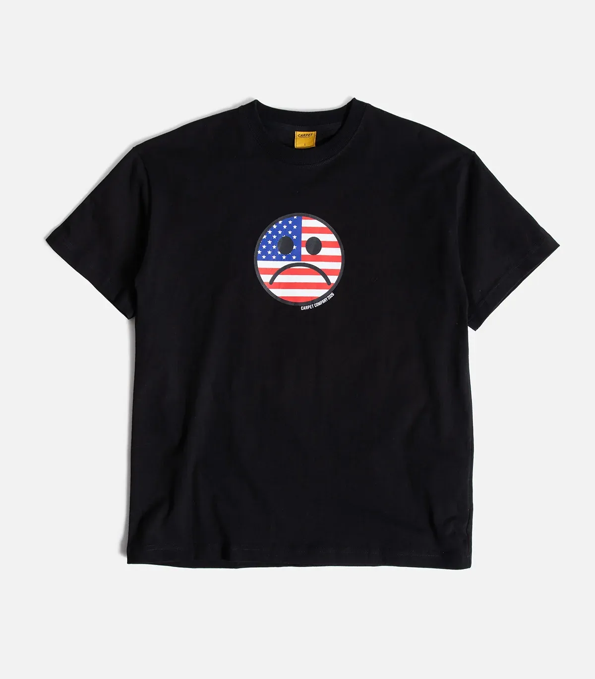 CARPET AMERICAN SAD TEE BLACK