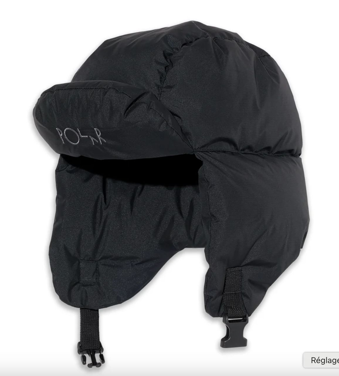 AILU PUFFER HAT - BLACK