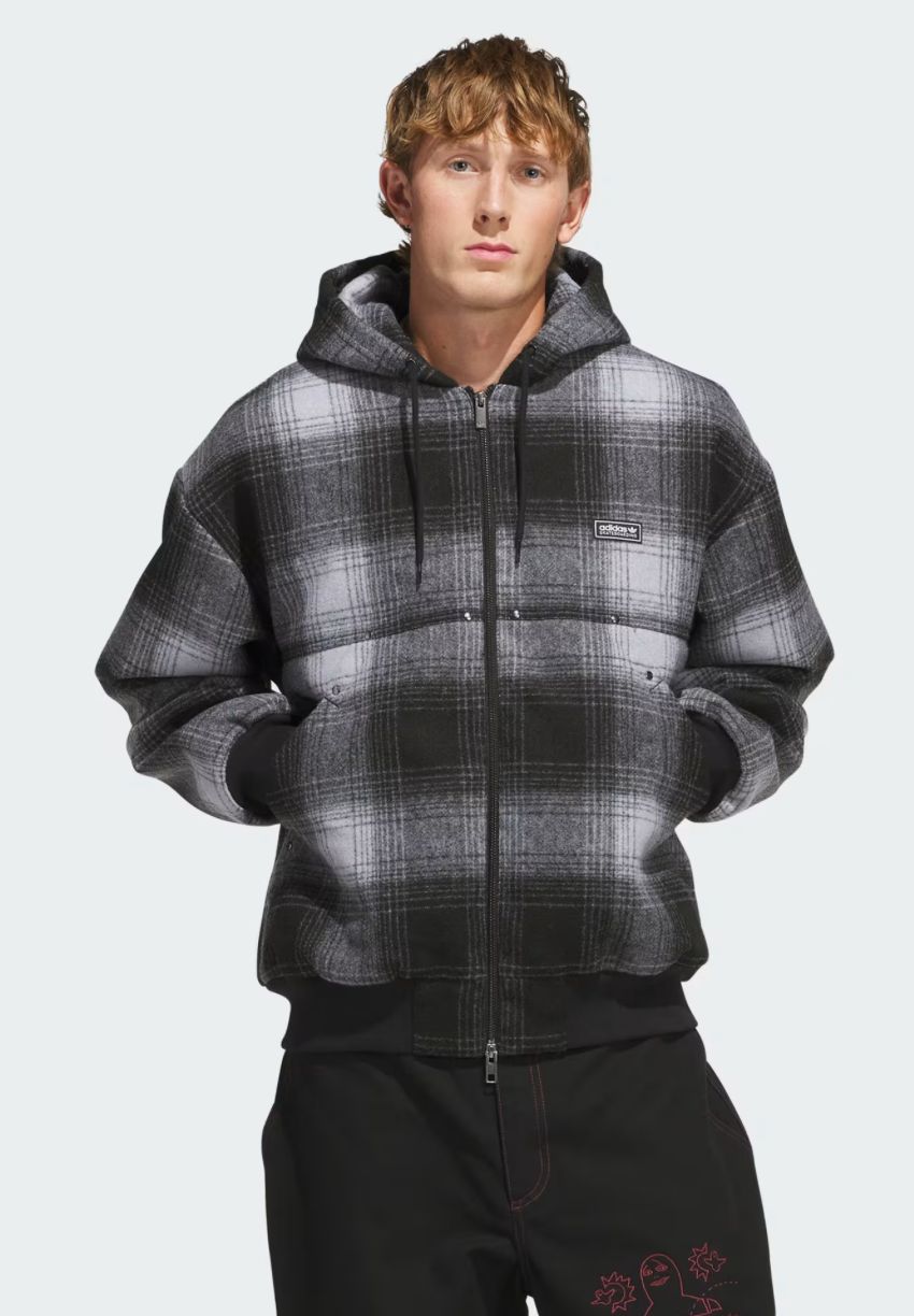 ADIDAS SKATEBOARDING X MARK GONZALES PLAID JACKET
