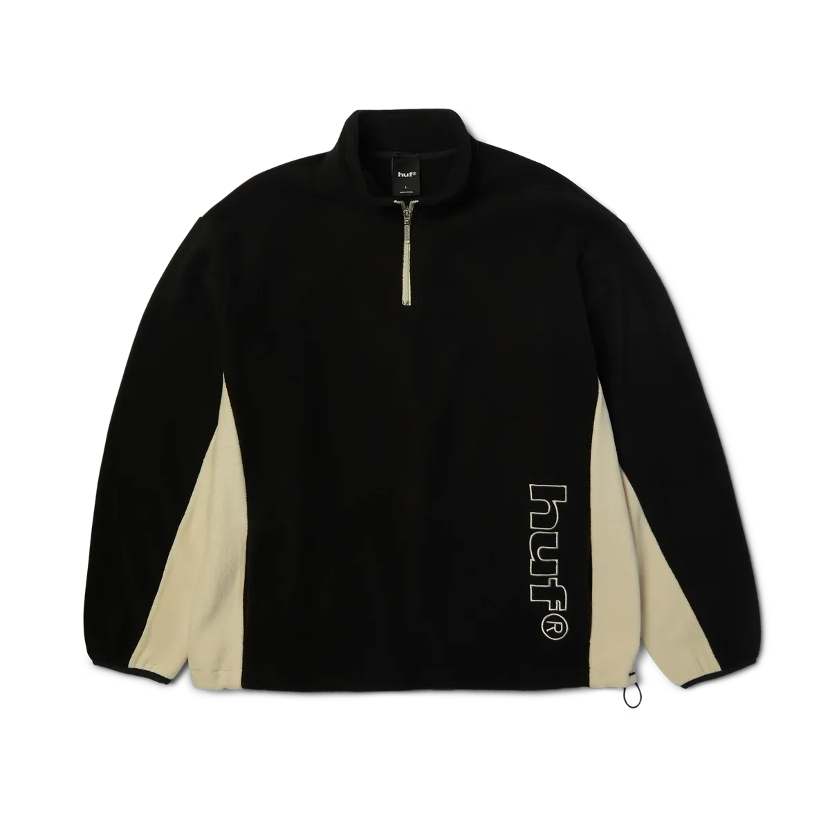 HUF BASECAMP QUARTER-ZIP POLAR FLEECE