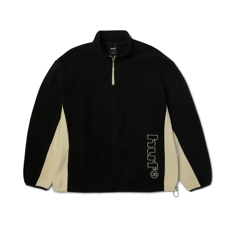 HUF BASECAMP QUARTER-ZIP POLAR FLEECE
