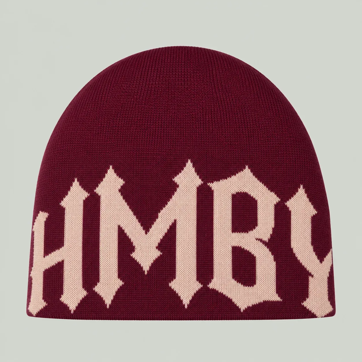 HOME BOY SKULL BEANIE MAROON