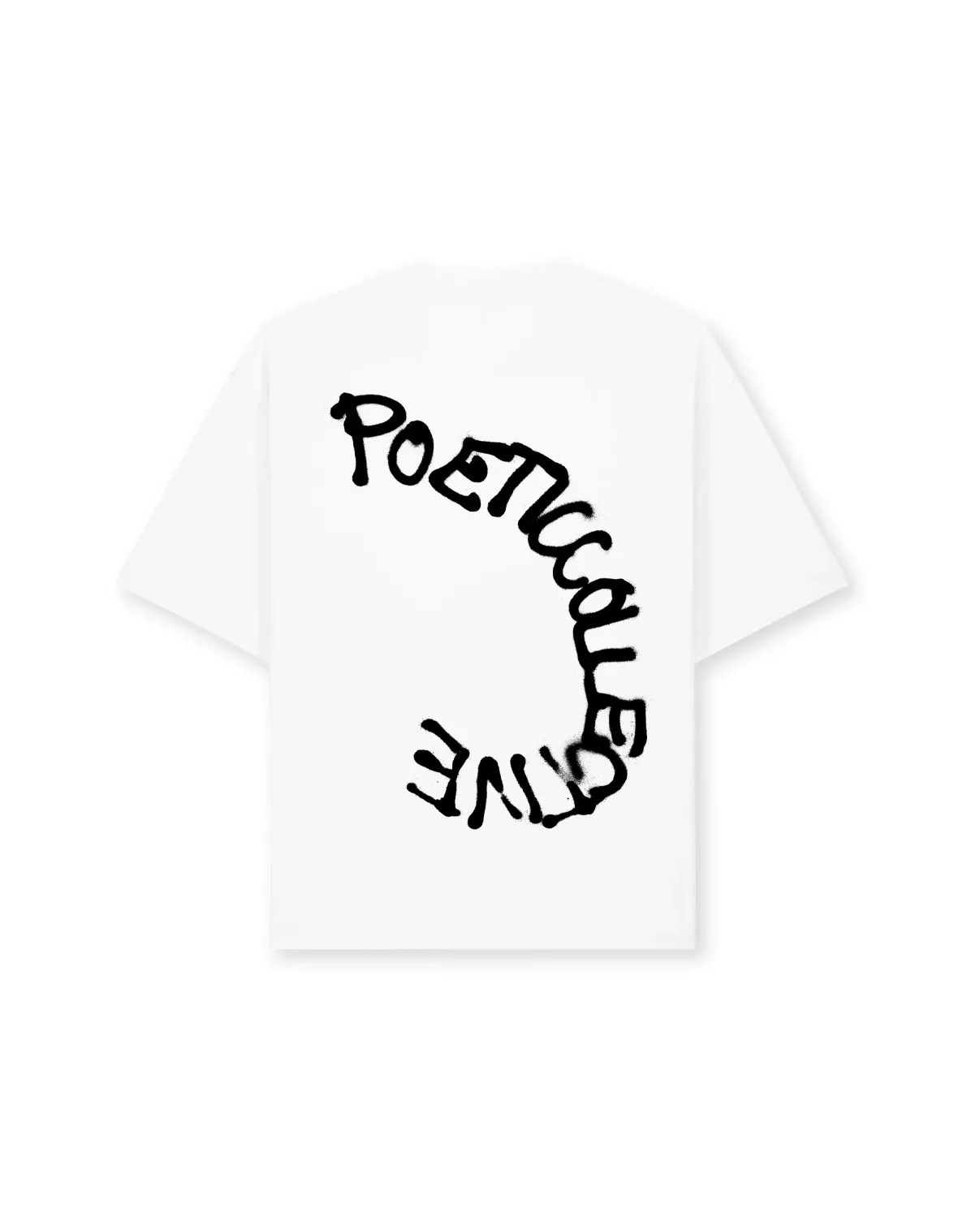 POETIC COLLECTIVE SPRAY T-SHIRT - WHITE