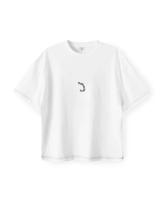 POETIC PREMIUM SPRAY T-SHIRT - WHITE
