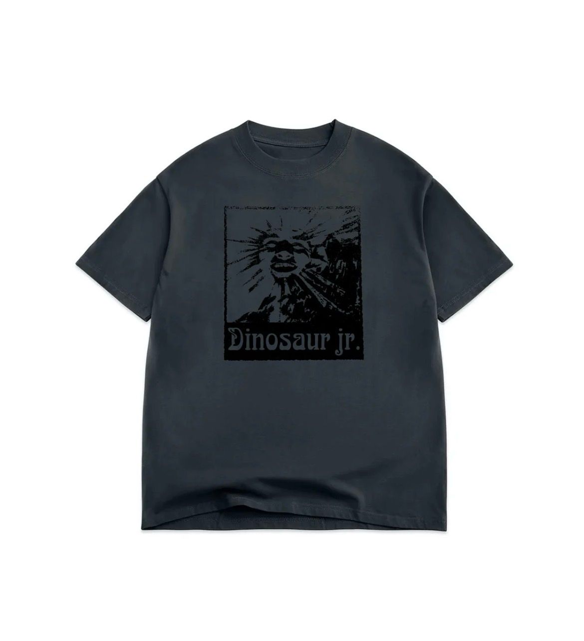 COLOR BARS DINOSAUR JR. SUN TEE VINTAGE BLACK