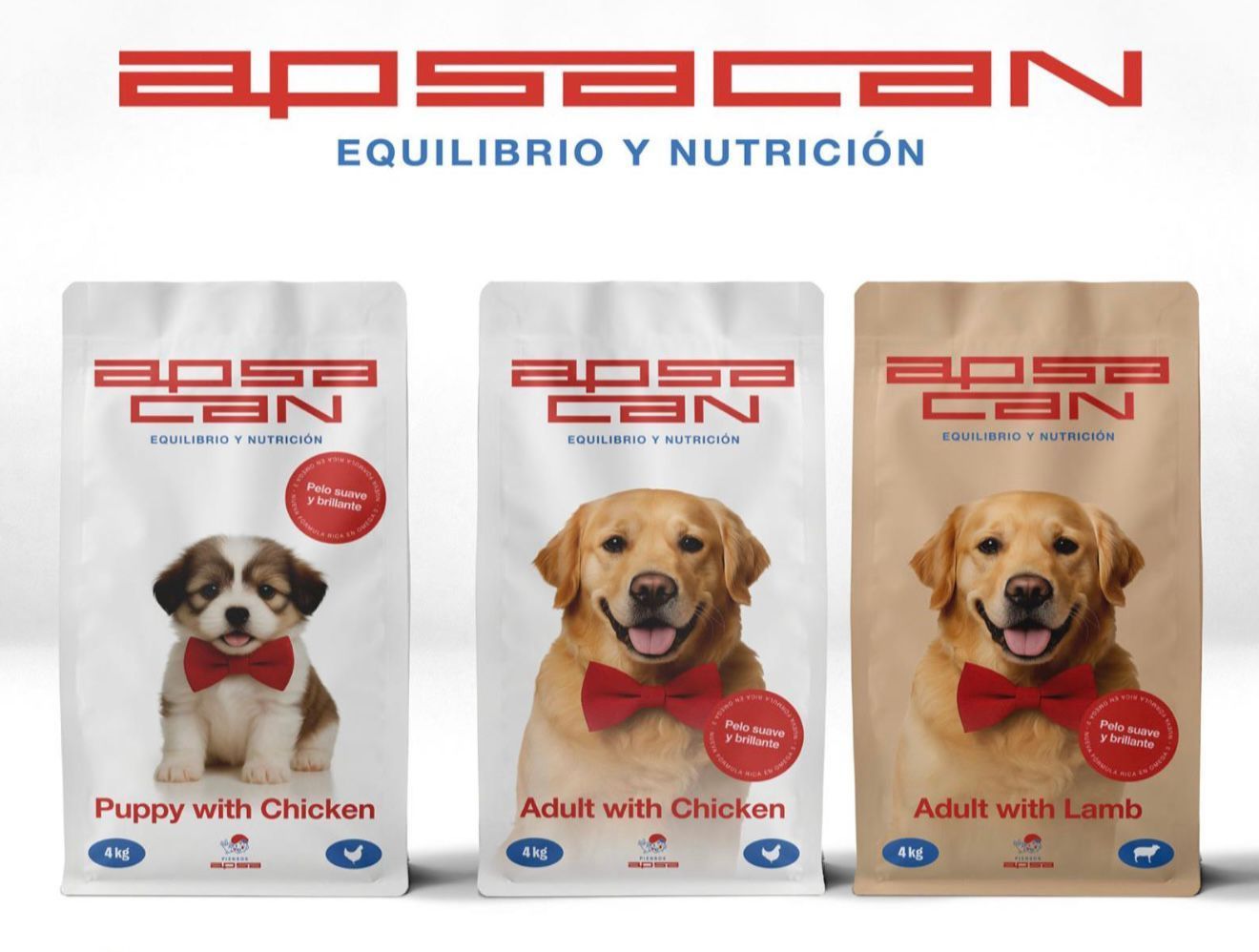 Apsacan de pollo para cachorros