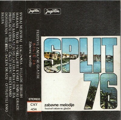 Various ‎– Split 76 - Zabavne Melodije