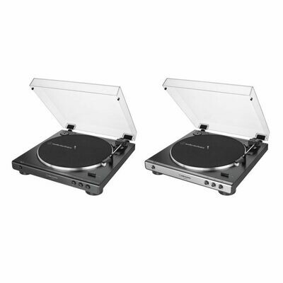 AT-LP60-USB
Fully Automatic Belt-Drive Stereo Turntable (Analog & USB)