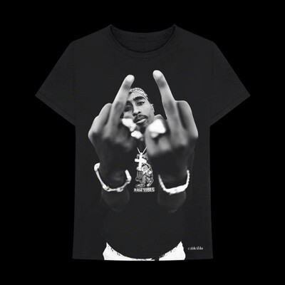 Tupac Middle Finger