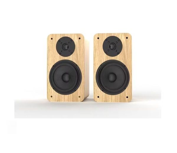 Silcron Purity 2-Way Passive Bookshelf Speakers (Pine)