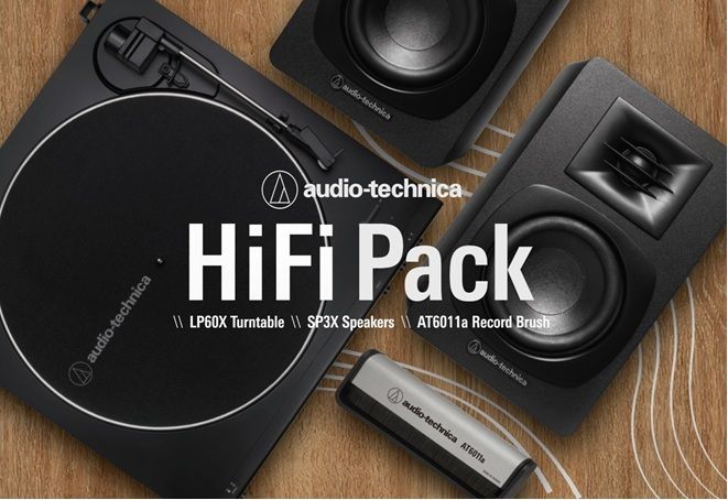 Audio Technica HiFi Turntable Pack