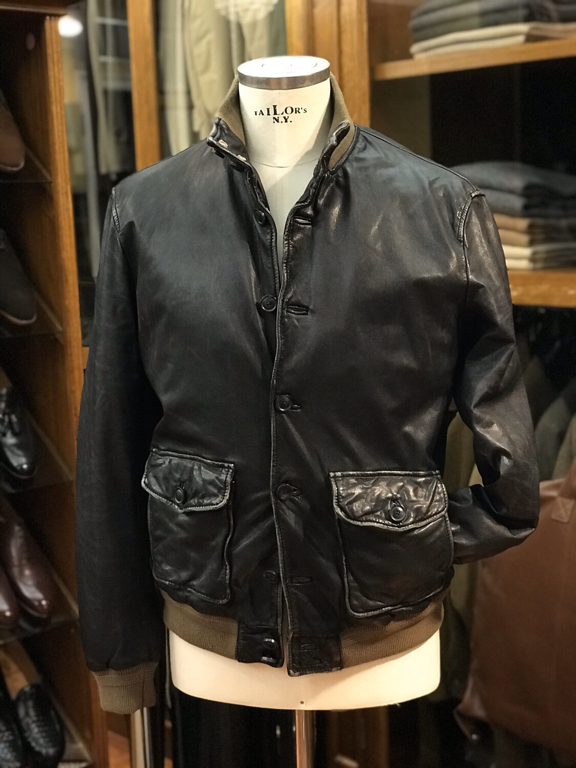 Ripense Leather Jacket