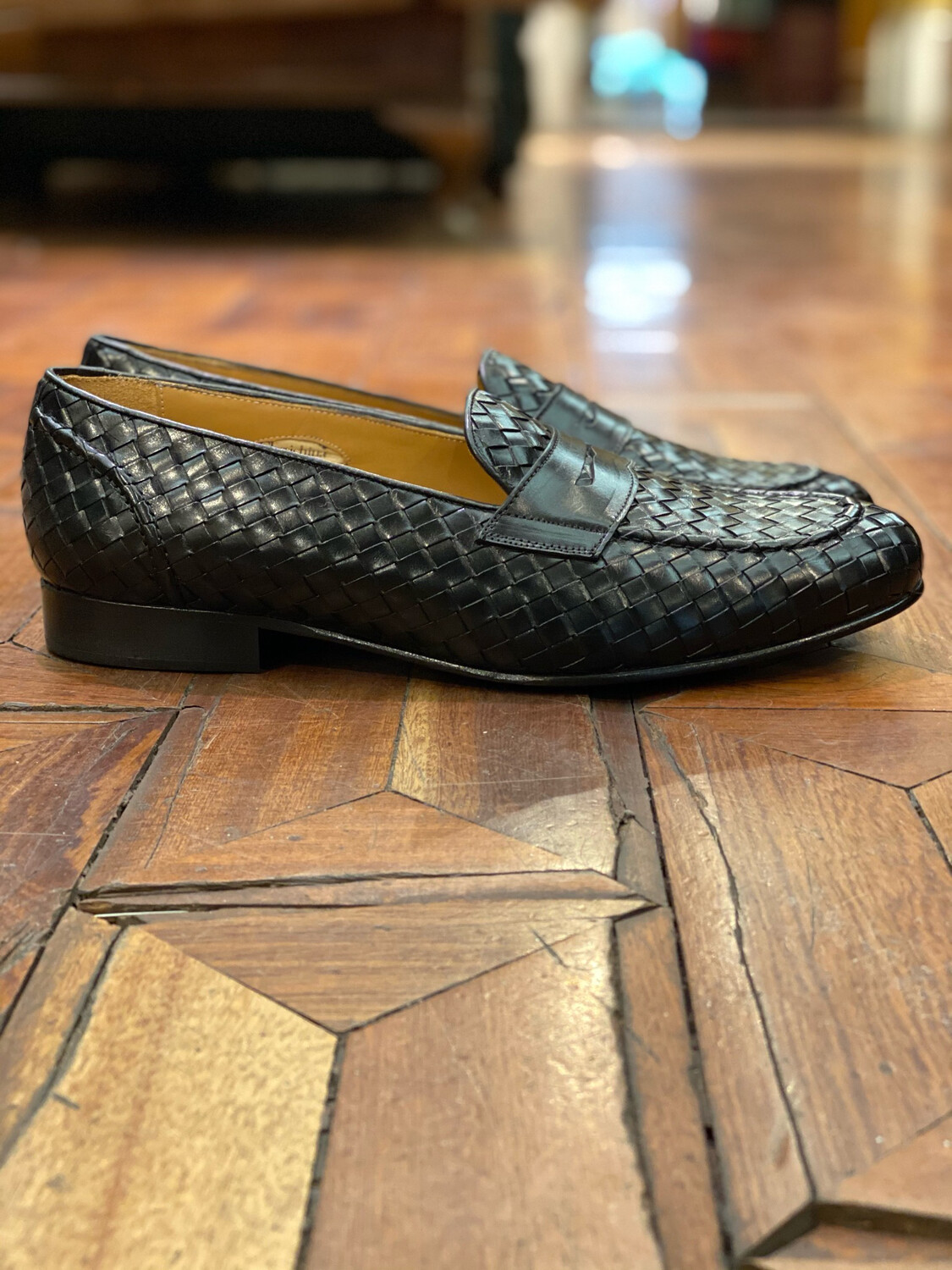 Classichina mocassino intrecciato