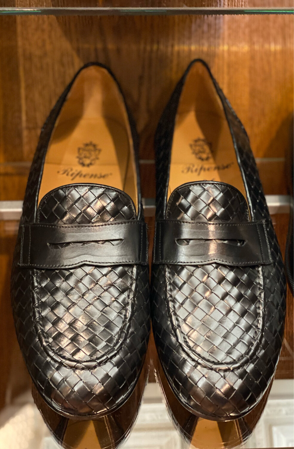 Classichina mocassino intrecciato