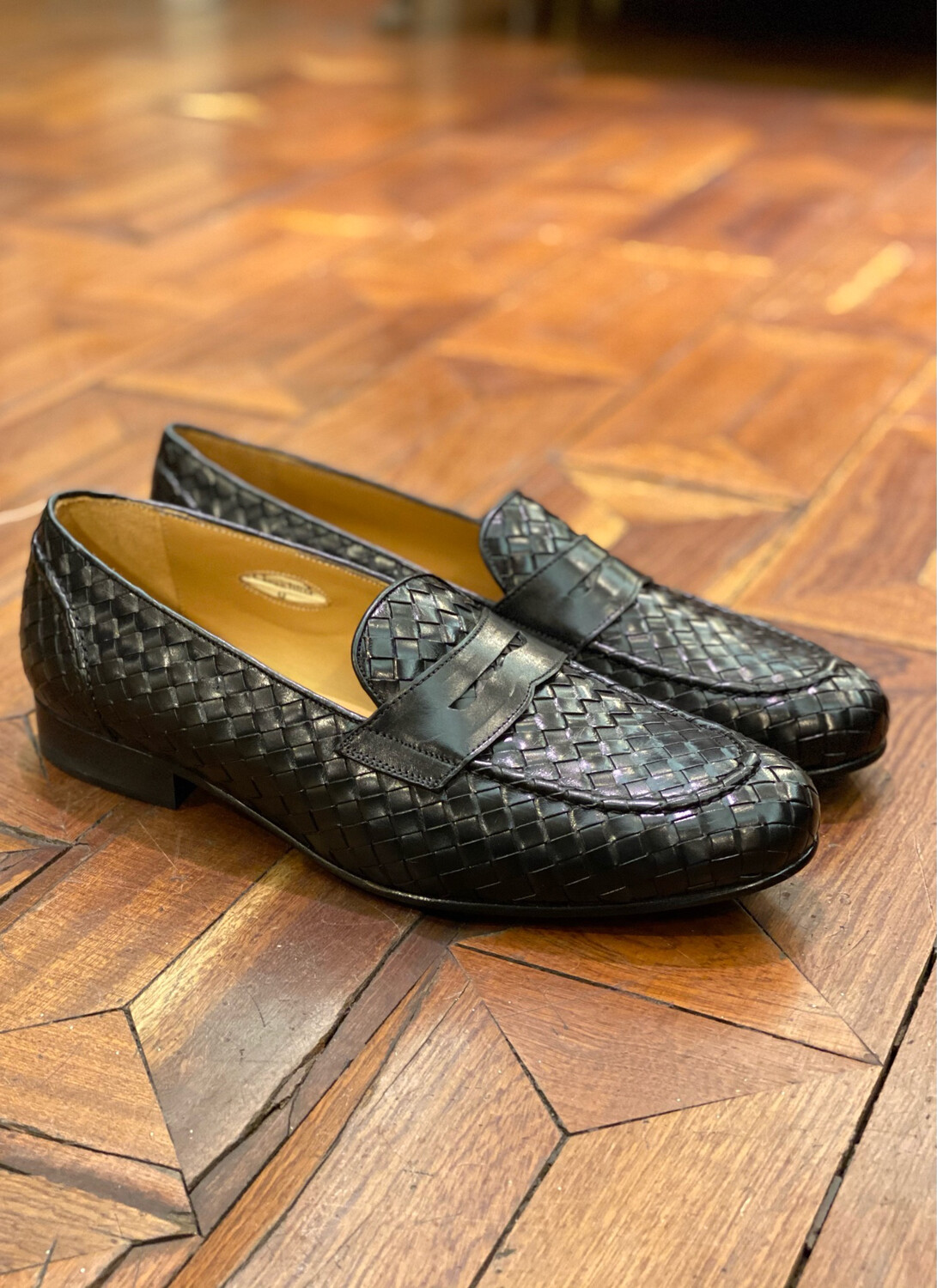 Classichina mocassino intrecciato