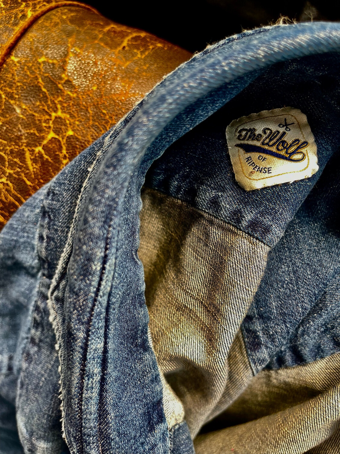 Dark Denim Shirt &quot;The Wolf&quot;
