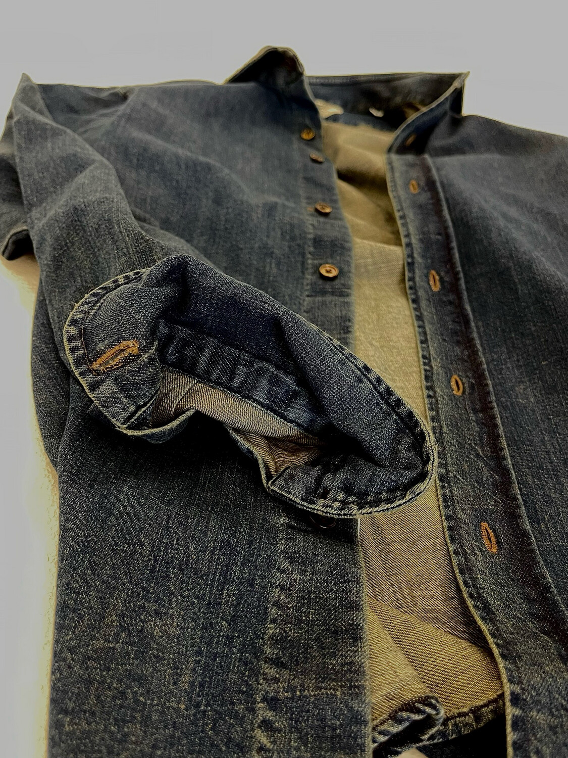 Dark Denim Shirt &quot;The Wolf&quot;