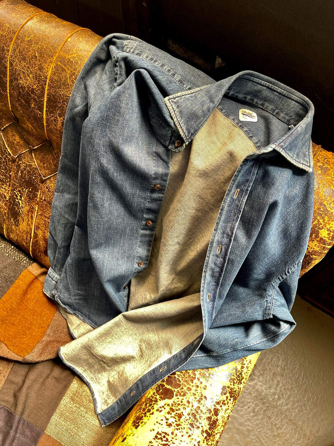Dark Denim Shirt &quot;The Wolf&quot;