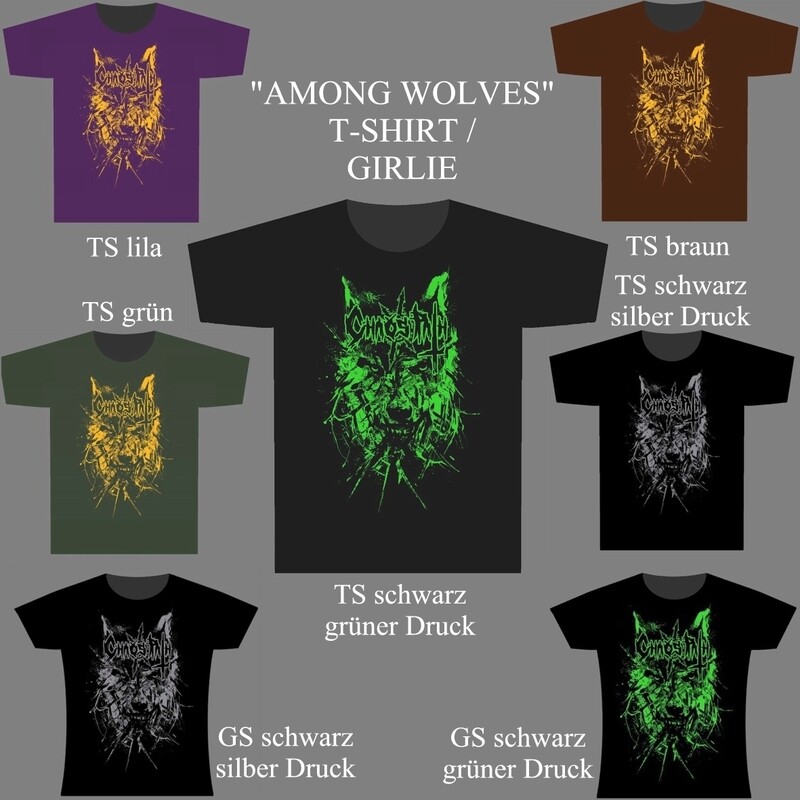 LAST ITEMS: Chaos Path "Among Wolves" TS / GS (diverse Farben)