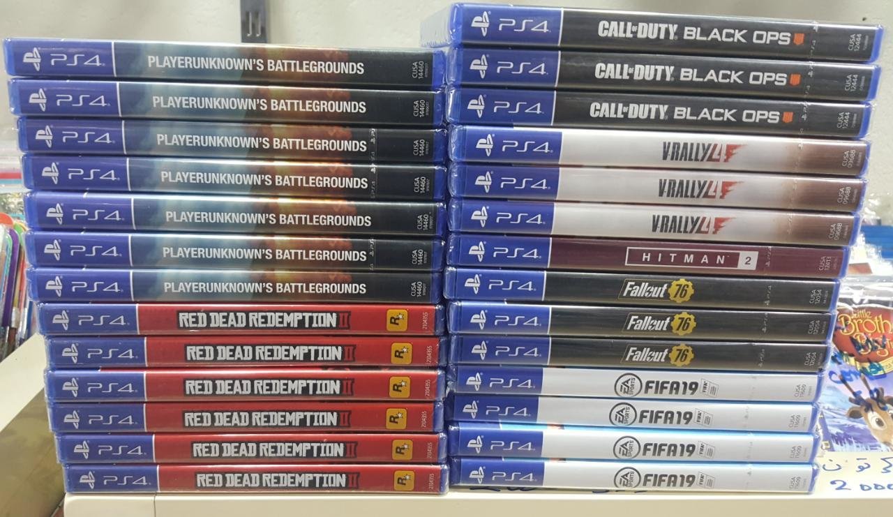 PS4 Games (Sealed)
