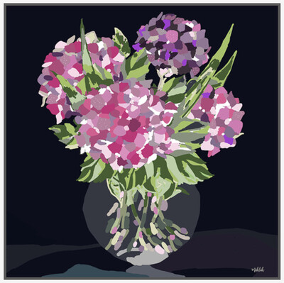 FRAMED CANVAS - INKHEART GLASS VASE FRAMED CANVAS - INKHEART GLASS VASE